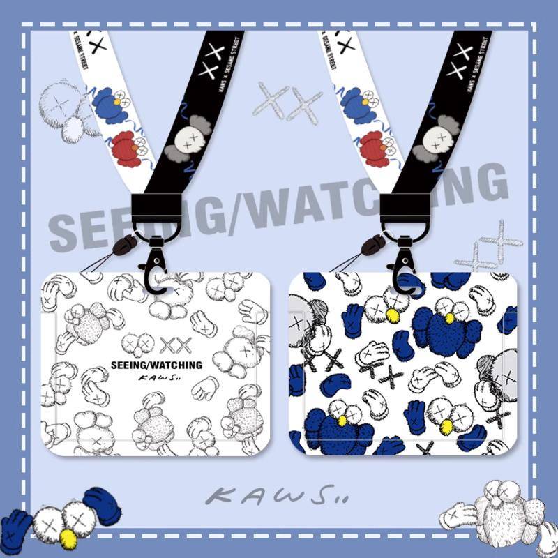 เคสแข็ง ลายการ์ตูน Sesame Street แนวนอน พร้อมพวงกุญแจ สําหรับใส่บัตรพนักงาน บัตรประจําตัวนักเรียน