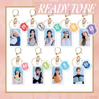 Yb3 พร้อมส่ง พวงกุญแจ จี้อะคริลิค ลาย TWICE READY TO BE IM NAYEON Yoo JeongYeon Momo Sana ark Ji Hyo BY3