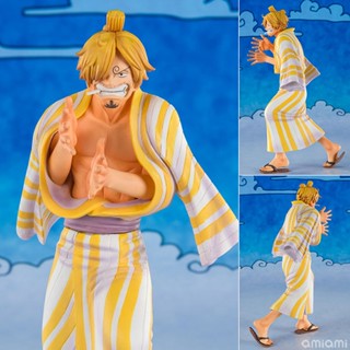 Sanji Wano ของแท้ JP แมวทอง - Figuarts Zero Bandai [โมเดลวันพีช]