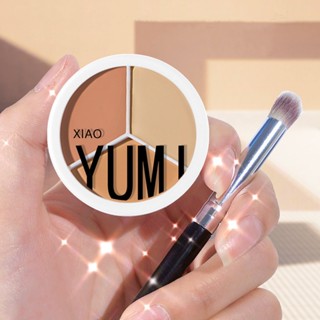 คอนซีลเลอร์คอนทัวร์ คอลซิลเลอร์ Concealer3 โทนสี กันน้ำและกันเหงื่อทนนานผิวมืออาชีพปกปิดรอยคล้ำจุดด่างดำและ