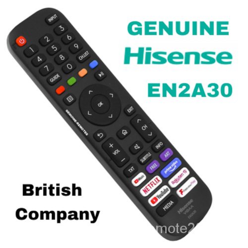 รีโมทคอนโทรล Hisense EN2A30 สําหรับปี 2020 / 2021 VIDAA TVes