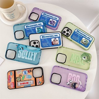 Casetifg เคสโทรศัพท์มือถือ ซิลิโคนแข็ง TPU กันกระแทก ลาย Monsters Inc พร้อมกล่อง คุณภาพสูง สําหรับ iphone 11 12 13 14 Pro Max 14 Plus 11 14 13