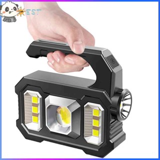 ❉ดีที่สุด❉ ไฟฉาย LED พลังงานแสงอาทิตย์ 300LM 500LM ชาร์จ USB สําหรับตั้งแคมป์