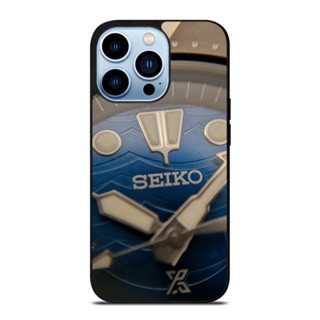 Seiko เคสโทรศัพท์มือถือ กันกระแทก ลายนาฬิกาอนาล็อก สไตล์วินเทจ สําหรับ IPhone 14 Plus 13 Pro Max 12 Mini X