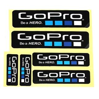 สติ๊กเกอร์ GoPro Sticker 9 pcs