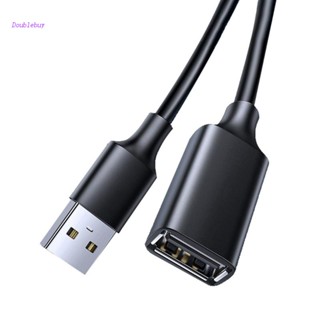 Doublebuy สายเคเบิลต่อขยาย USB 2.0 ตัวผู้ เป็นตัวเมีย USB2.0