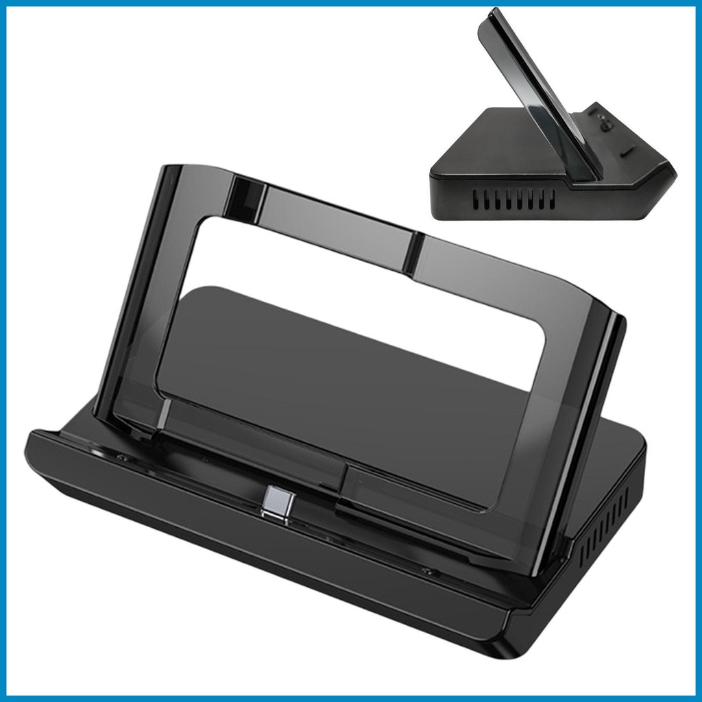 สีดําขาตั้ง Charger Dock เกมสล็อตสําหรับ GPD WIN 4 เกมคอนโซล Gamepad Multi Interface USB Hub Gaming 