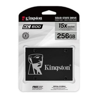 Kingston KC600 256GB 2.5 Inch SATA3 Solid State Drive (3D TLC)