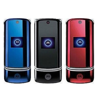 Cod ของแท้ Motorola Krzr K1 GSM วิทยุ FM MP3 โทรศัพท์มือถือ และการ์ดหน่วยความจํา 2GB