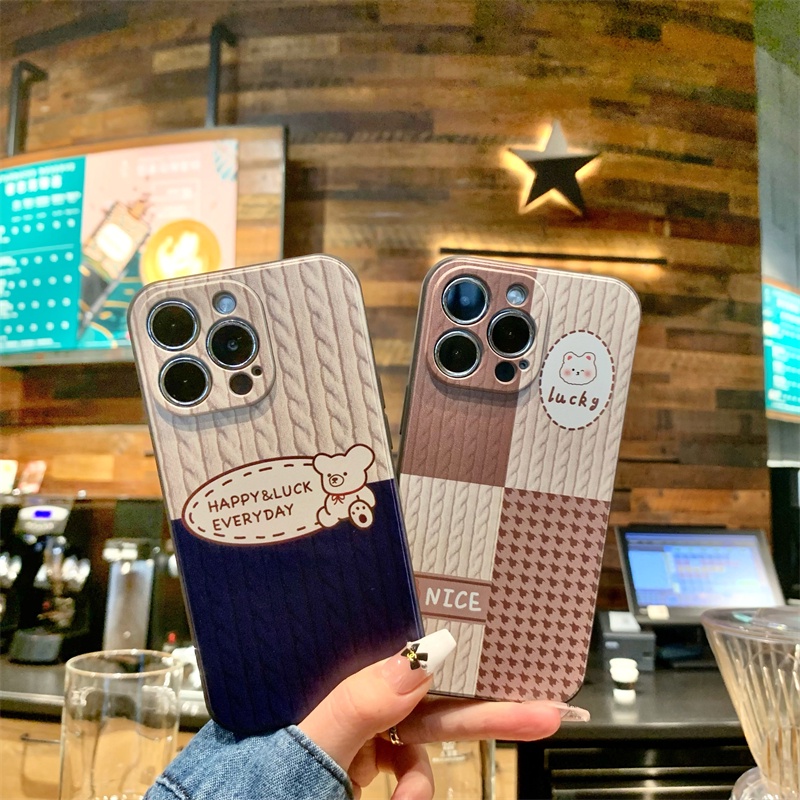เคสโทรศัพท์มือถือแบบนิ่ม ลายหมีเกาหลี MF223T สําหรับ OPPO reno 8T 7 2 3 4 5 6 pro 8 Z 2Z 4Z 5Z 7Z 8Z