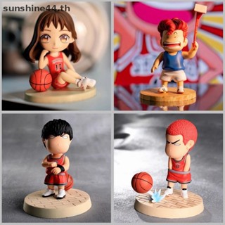 Foursun โมเดลฟิกเกอร์ PVC รูปการ์ตูนอนิเมะ Slam Dunk Sakuragi Flower Road Rukawa Maple Akagi Haruko ขนาด 8-11 ซม. สําหรับเก็บสะสม