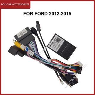 แผงสายไฟ GPS เครื่องเล่น MP5 วิทยุรถยนต์ สําหรับ Ford 2012-2015