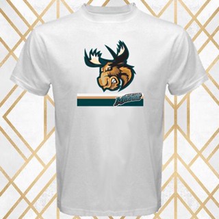 ขายดี เสื้อยืดลําลอง แขนสั้น พิมพ์ลายมังงะ Manitoba Moose คุณภาพดี สําหรับผู้ชาย 587692