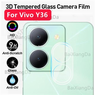 ฟิล์มกระจกนิรภัยกันรอยเลนส์กล้อง 3D สําหรับ Vivo Y36 Y02A Y02s Y02T Y16 Y22s Y35 Y56 Y78+ Y 36 Y 02s Y 02A Y 02T Y 16 Y 22s Y 35 Y 56 Y 78+ 4G 5g 2023