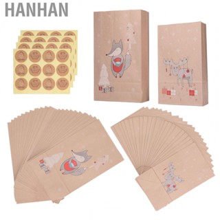 Hanhan 4 Set Christmas Wrapping Paper DIY Kraft Material Decorative Craft