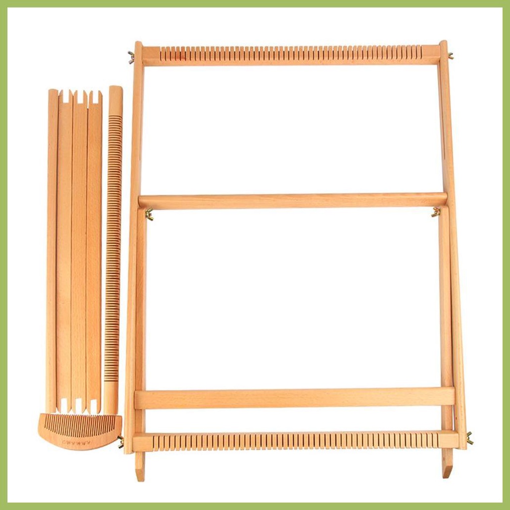 แผ่นบอร์ดถักนิตติ้ง ทนทาน พร้อมขาตั้ง แฮนด์เมด DIY yunkth