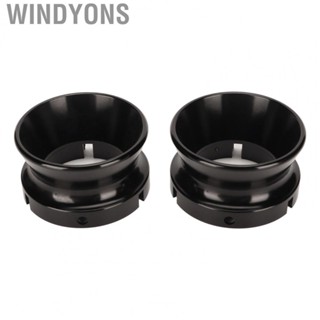 Windyons NAB Hub Adapters  Easy To Install 10 Inch Opener Aluminum Alloy Black Polished  for Reel To Reel Tape Recorders