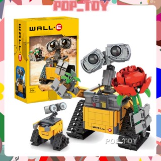 Moc 21303 Ider WALL-E Eve Robot  บล็อคตัวต่อเทคโนโลยี ขนาดเล็ก ของเล่นสําหรับเด็ก