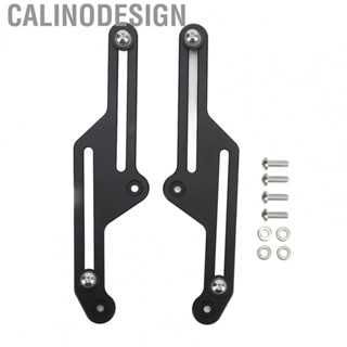 Calinodesign Motorcycle Adjustable Windshield Bracket Motorcycle Windscreen Adjuster Rustproof Pair for Modification