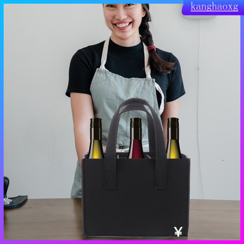 📦 Ferencaa กระเป๋าแบ่งขวดไวน์ กระเป๋าเก็บขวดไวน์แดง กระเป๋าพกพาขวดไวน์