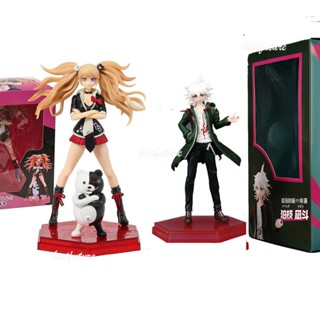 โมเดลฟิกเกอร์ PVC อนิเมะ Danganronpa Pop Up Parade Enoshima Junko Nagito Komaeda monokuma ขนาด 18 ซม. ของเล่นสําหรับเด็ก