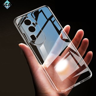 เคสโทรศัพท์มือถือ ซิลิโคนนุ่ม Tpu ใส แบบบางพิเศษ สําหรับ OPPO Reno 9 8 5 Pro Plus 8T Find X6 X5 Pro