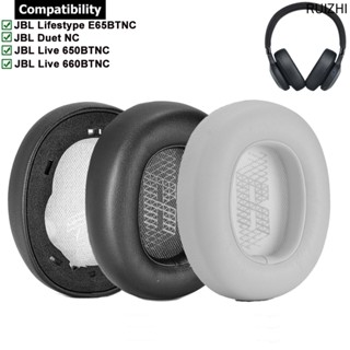 แผ่นฟองน้ําครอบหูฟัง แบบเปลี่ยน สําหรับ JBL Lifestyle E65BTNC Live 650BTNC Tune 660BTNC Duet NC