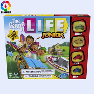 The Game of Life Junior Board Game for Kids From Age 5, Game for 2 to 4 Players