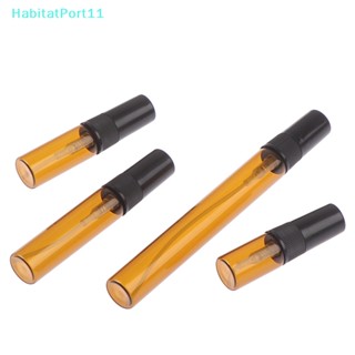 Habitatport ขวดแก้วเปล่า สีเหลืองอําพัน เติมได้ 1 ชิ้น