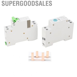 Supergoodsales WiFi Circuit Breaker 1P+N 3 Timing Modes Home Circuit Breaker 6KA Breaking  Easy Installation PA66 32A for Appliances