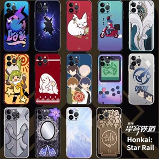 เคสโทรศัพท์มือถือ ซิลิโคนนิ่ม กันกระแทก ลายเกม Honkai Star Rail Kafka Silver Wolf March 7th Trailblazer Herta แฟชั่นสร้างสรรค์ สําหรับ IPhone X XS XR 8 7 6 6S Plus