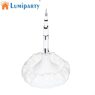 Lumiparty โคมไฟกลางคืน รูปกระสวยอวกาศ 3D ชาร์จ USB สําหรับตกแต่ง เก็บสะสม