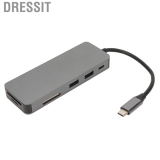 Dressit USB C Hub 8 In 1 USB C To 2 USB3.0 XQD MS CF Storage Card Memory Card  US