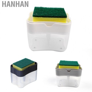 Hanhan Soap Dispenser Dish Washing Soap Dispenser Caddy Countertop Soap Pump Dispenser for Kitchen Sink