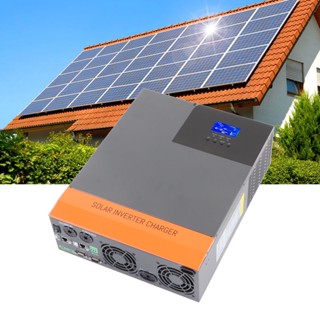 Fitness Life อินเวอร์เตอร์พลังงานแสงอาทิตย์ All In One Charger Off Grid อินเวอร์เตอร์ Pure Sine พร้อม 80A MPPT Solar Controller 220V 230V 5600W