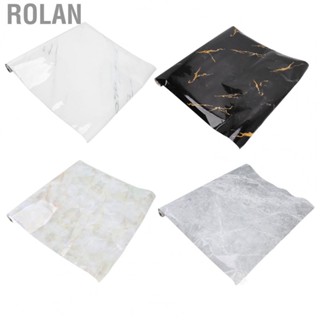 Rolan Marble Wallpaper  Oil Proof Lifelike Texture Marble Wall   for Living Room