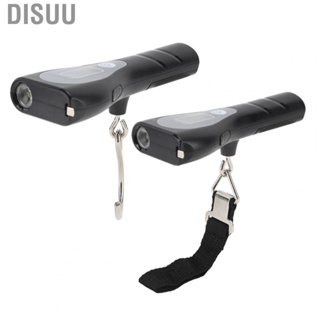 Disuu Digital Luggage Scale  Portable Electronic Hook Scale 1m Tape Plastic  for Traveling
