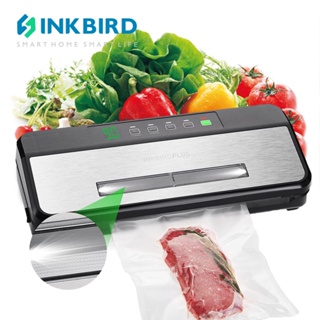 Inkbird INK-VS03 Vacuum Sealer เครื่องซีลสูญญากาศ ฟรีถุง ใช้ได้ทั้งเปียกและแห้ง เครื่องซีลถุง