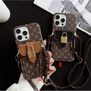 เคสโทรศัพท์มือถือ ลาย LV 3D พร้อมช่องใส่บัตร สําหรับ iphone 14 14plus 14pro 14promax 13 13pro 13promax LV 12 12pro 12promax 11