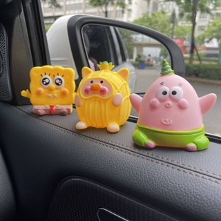 2023 New Car Decoration Cute Sponge Baby Decoration Car Dashboard Car Interior Design Accessories Ornament Internet Celebrity Female DzyA