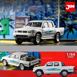 โมเดลรถปิ๊กอัพ สเกล 1:64 Toyota Hilux ของเล่น ของขวัญวันเกิด สําหรับเด็กผู้ชาย