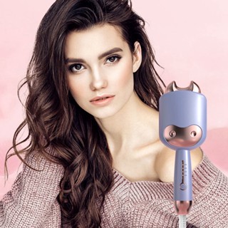  HaiR Ving เหล็กดัดผมรูปวัวไม้กายสิทธิ์มืออาชีพ 1.3 นิ้วปรับอุณหภูมิดัดผมไฟฟ้าเครื่องมือจัดแต่งทรงผม