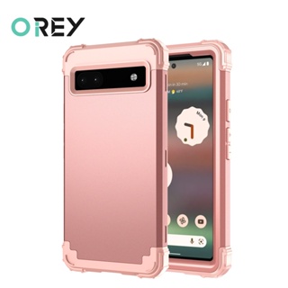 เคสซิลิโคน PC แข็ง กันตก สําหรับ Google Pixel 6A 5A 4A 3A XL 5G Google Pixel 7 6 5 4 3 Pro XL