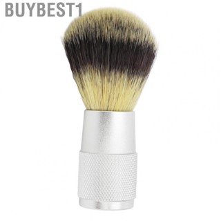 Buybest1 Shave Brush  Aluminum Alloy Handle Soft Quick Drying Hair for Home