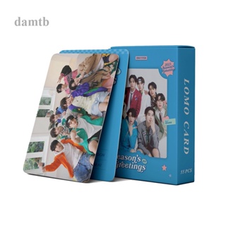 Dtb การ์ดรูปภาพโลโม่ KPOP Enhypen 2023 Seasons Greetings แฮนด์เมด สําหรับแฟนคลับ 55 ชิ้น ต่อชุด