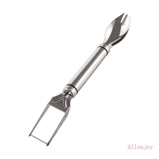 Joy 2 in 1 เครื่องตัดแตงโม ส้อม สเตนเลส หัวคู่ ตัดแตงโม ฤดูร้อน สิ่งประดิษฐ์ สําหรับครอบครัว ปาร์ตี้