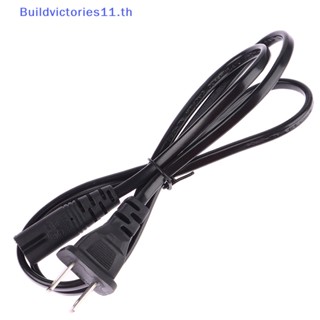 Buildvictories11 สายเคเบิลต่อขยาย 2Pin US EU เป็น C7 C8 ไฟ LED รูปยุโรปอเมริกัน 8 1.5 ม. 1 ม. สําหรับแล็ปท็อป TH