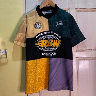 Rb WORLD WIDE MERCHENDISE เสื้อคอลลาร์