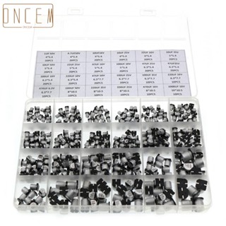 【ONCEMOREAGAIN】Electrolytic Capacitors Accessory Aluminum DIY Fittings Kit Reliable SMD