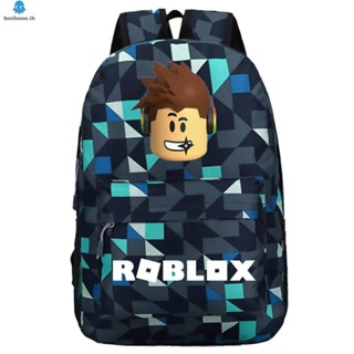 Roblox กระเป๋าเป้สะพายหลัง กระเป๋านักเรียน ลายเกม lightning star เหมาะกับคอมพิวเตอร์ สําหรับผู้ชาย และผู้หญิง